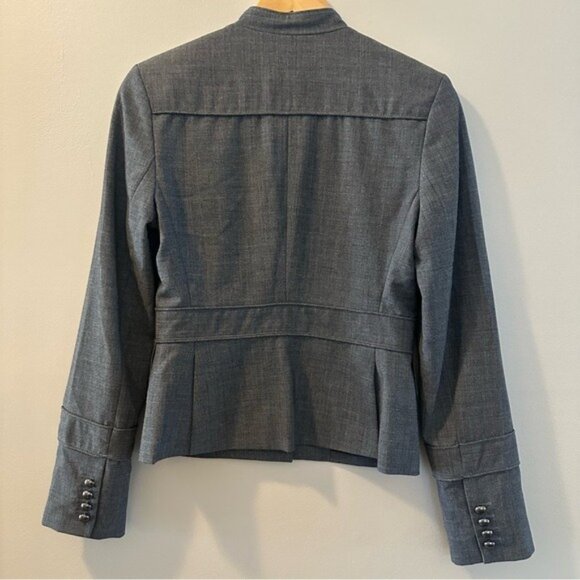 VTG Express Design Studio Military Inspired Utilitycore Jacket Gray Size 4 - Picture 4 of 11